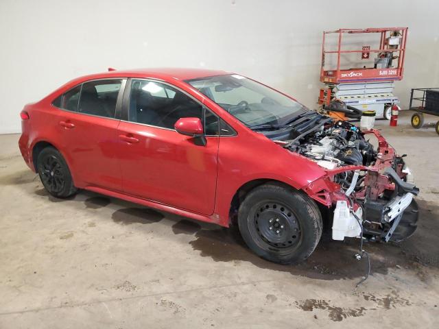 5YFEPMAE4MP184003 - 2021 TOYOTA COROLLA LE أحمر صورة 4