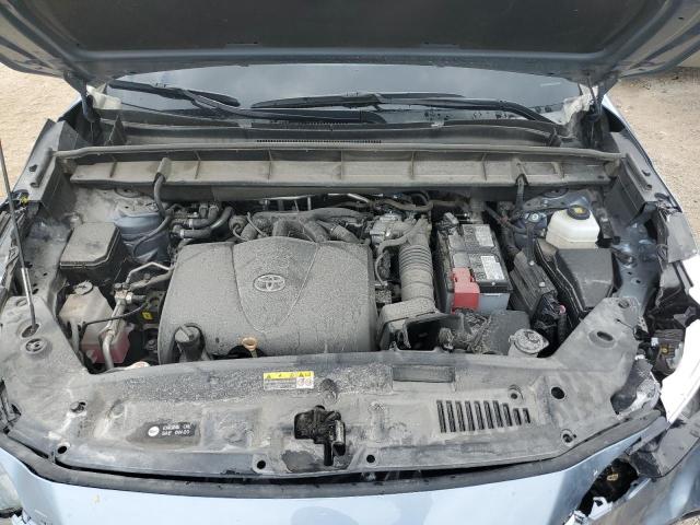 5TDGZRAH6MS037473 - 2021 TOYOTA HIGHLANDER XLE BLUE photo 12