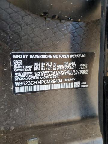 WB523CF04PCM89404 - 2023 BMW IX XDRIVE50 BLACK photo 13