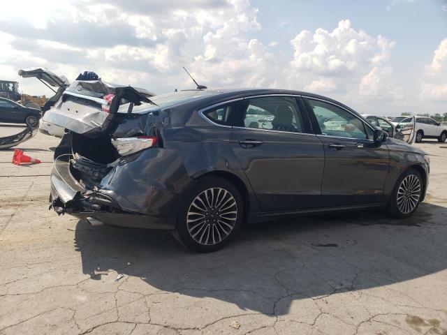 3FA6P0HDXJR244761 - 2018 FORD FUSION SE Grau Foto 3