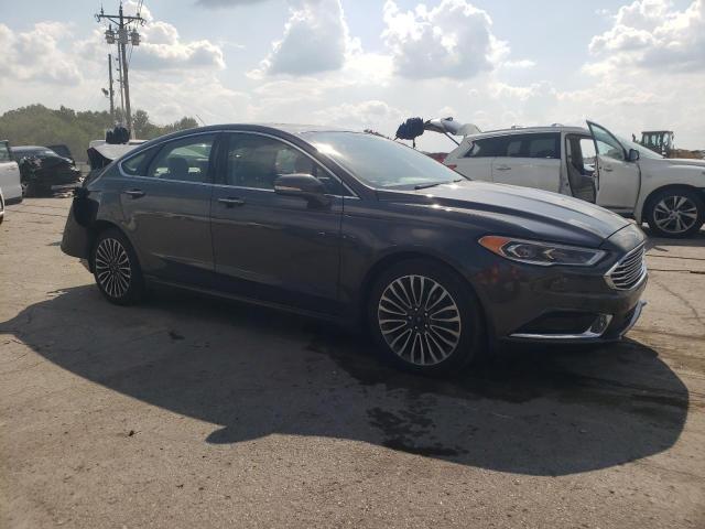 3FA6P0HDXJR244761 - 2018 FORD FUSION SE Grau Foto 4