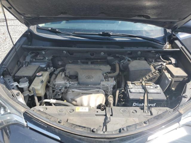 JTMWFREV6HD095735 - 2017 TOYOTA RAV4 XLE GRAY photo 11