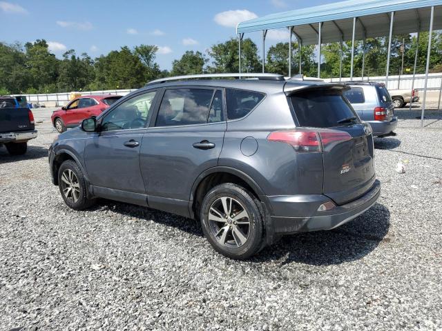 JTMWFREV6HD095735 - 2017 TOYOTA RAV4 XLE GRAY photo 2