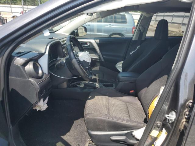 JTMWFREV6HD095735 - 2017 TOYOTA RAV4 XLE GRAY photo 7
