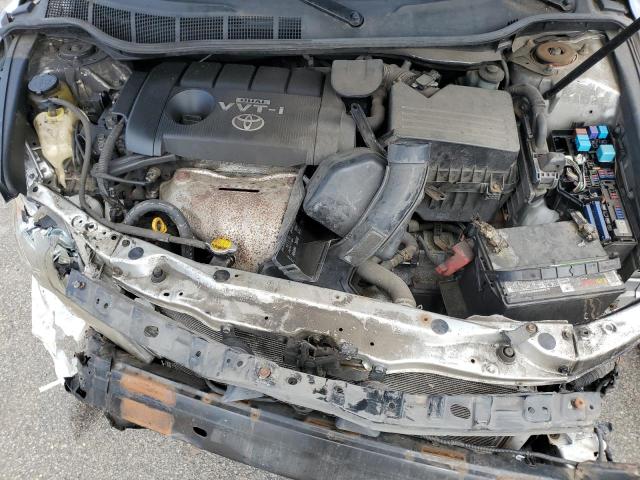 4T1BF3EK9AU504104 - 2010 TOYOTA CAMRY BASE SILVER photo 11