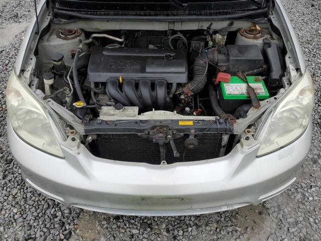 2T1KR32E24C257942 - 2004 TOYOTA COROLLA MA XR SILVER photo 11