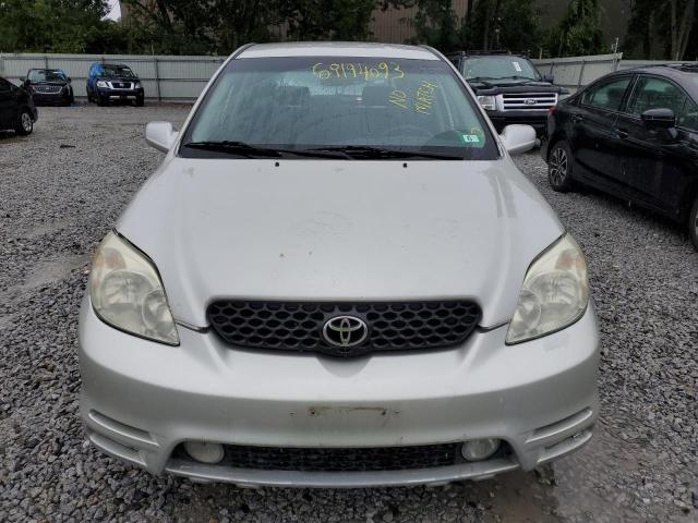 2T1KR32E24C257942 - 2004 TOYOTA COROLLA MA XR SILVER photo 5