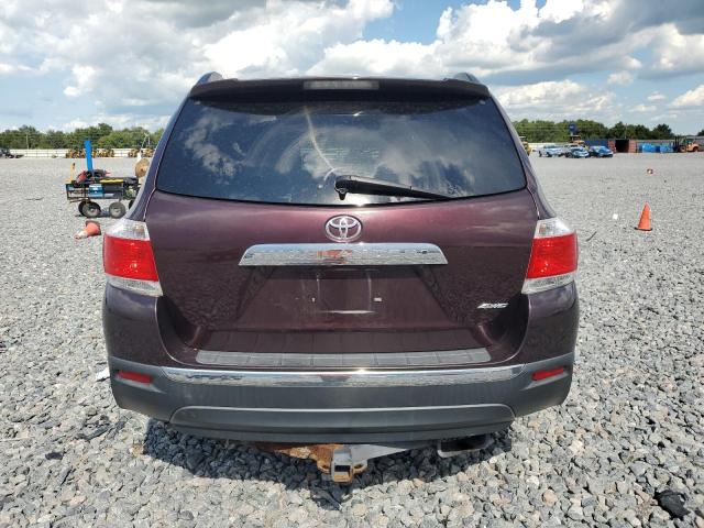 5TDBK3EH5CS151419 - 2012 TOYOTA HIGHLANDER BASE Күлгін фото 6