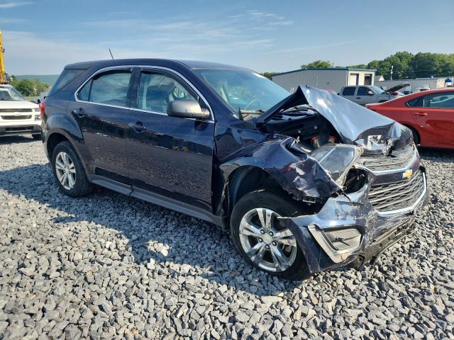 2GNALBEK4H1512093 - 2017 CHEVROLET EQUINOX LS ლურჯი ფოტო 4