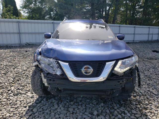 5N1AT2MV5HC817824 - 2017 NISSAN ROGUE SV BLUE photo 5