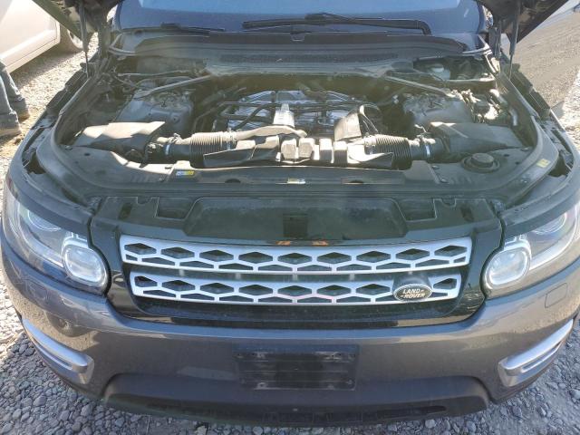 SALWR2VF2GA572404 - 2016 LAND ROVER RANGE ROVE HSE GRAY photo 11