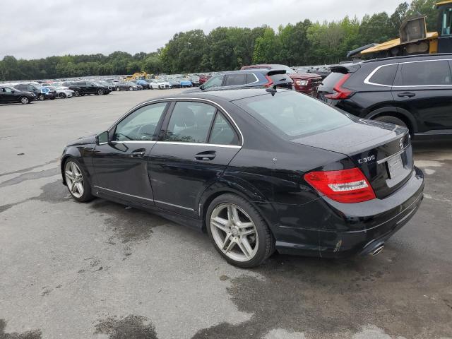 WDDGF8ABXDR253247 - 2013 MERCEDES-BENZ C 300 4MATIC BLACK photo 2