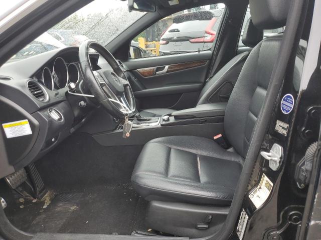 WDDGF8ABXDR253247 - 2013 MERCEDES-BENZ C 300 4MATIC BLACK photo 7