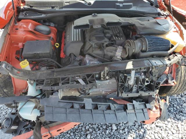 2C3CDZFJ9LH161490 - 2020 DODGE CHALLENGER R/T SCAT PACK ORANGE photo 11