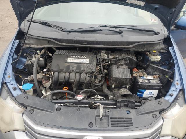 JHMZE2H72AS003539 - 2010 HONDA INSIGHT EX BLUE photo 11