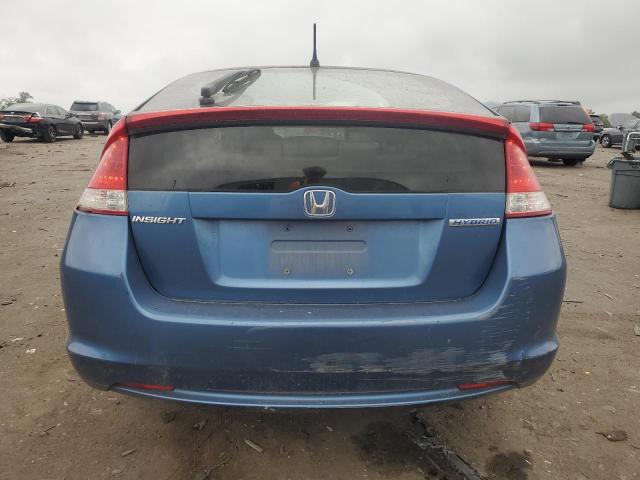 JHMZE2H72AS003539 - 2010 HONDA INSIGHT EX BLUE photo 6