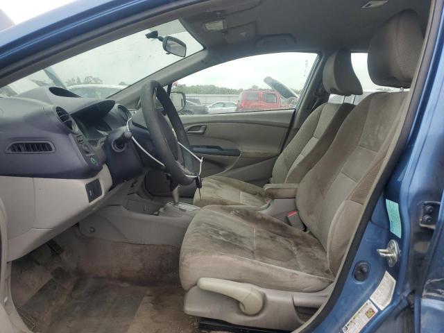 JHMZE2H72AS003539 - 2010 HONDA INSIGHT EX BLUE photo 7