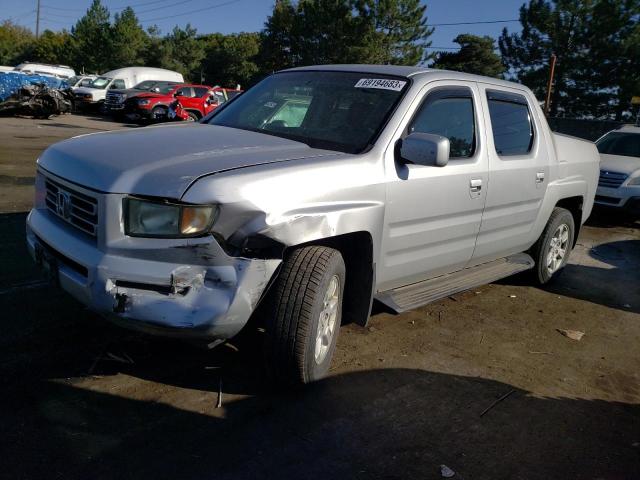 2HJYK16476H542872 - 2006 HONDA RIDGELINE RTS SILVER photo 1