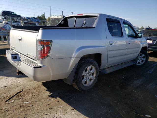 2HJYK16476H542872 - 2006 HONDA RIDGELINE RTS SILVER photo 3