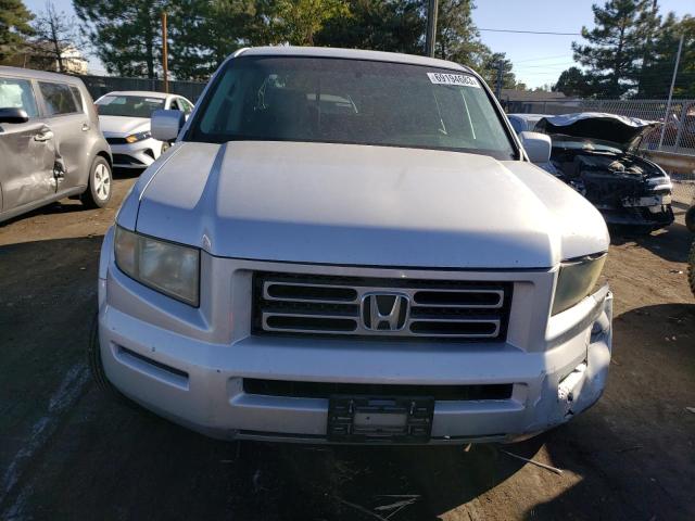 2HJYK16476H542872 - 2006 HONDA RIDGELINE RTS SILVER photo 5