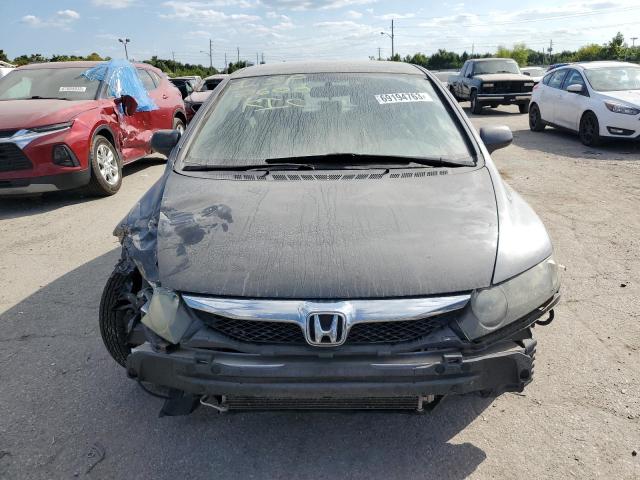 2HGFA1F57AH578370 - 2010 HONDA CIVIC LX GRAY photo 5