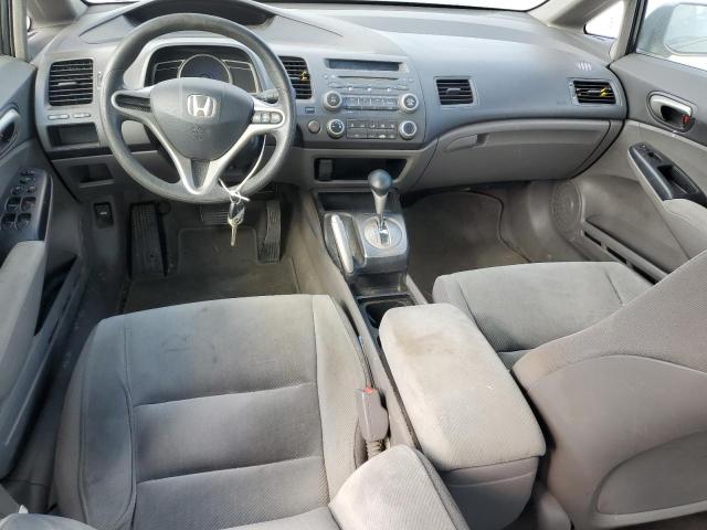 2HGFA1F57AH578370 - 2010 HONDA CIVIC LX GRAY photo 8