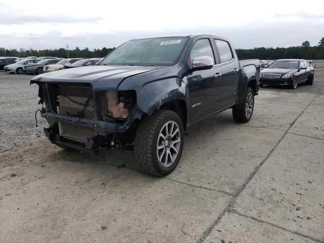 1GTG6EEN6K1354469 - 2019 GMC CANYON DENALI BLUE photo 1