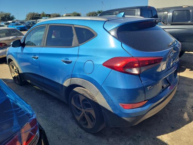 KM8J33A27HU325161 - 2017 HYUNDAI TUCSON LIMITED BLUE photo 2