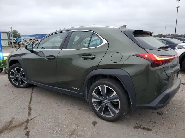 JTHP9JBH9M2040745 - 2021 LEXUS UX 250H GREEN photo 2