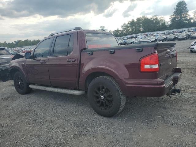 1FMEU53857UA13737 - 2007 FORD EXPLORER S LIMITED BURGUNDY photo 2