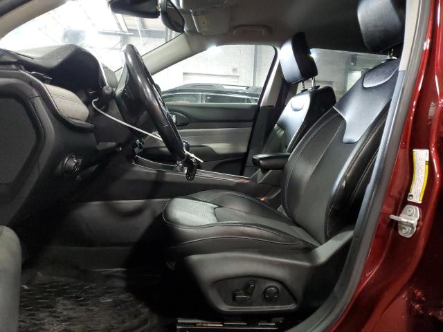 3C4NJDBB2NT156849 - 2022 JEEP COMPASS LATITUDE MAROON photo 7