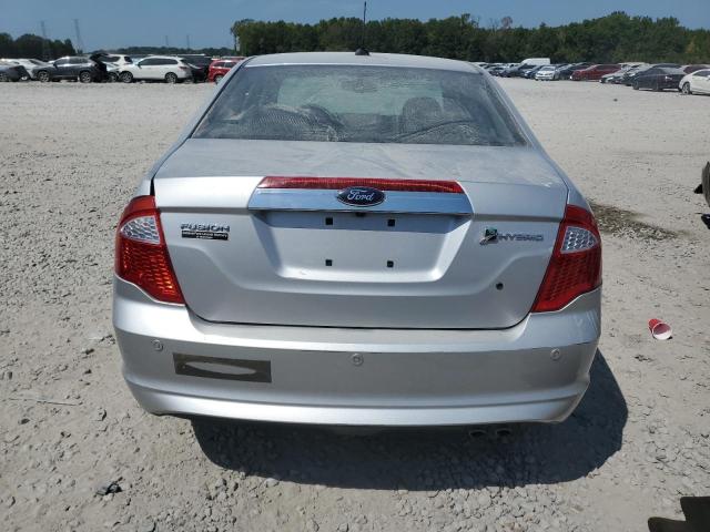 3FADP0L32AR263634 - 2010 FORD FUSION HYBRID SILVER photo 6