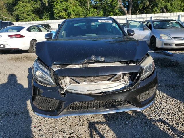 55SWF4KB4FU040427 - 2015 MERCEDES-BENZ C 300 4MATIC BLACK photo 5