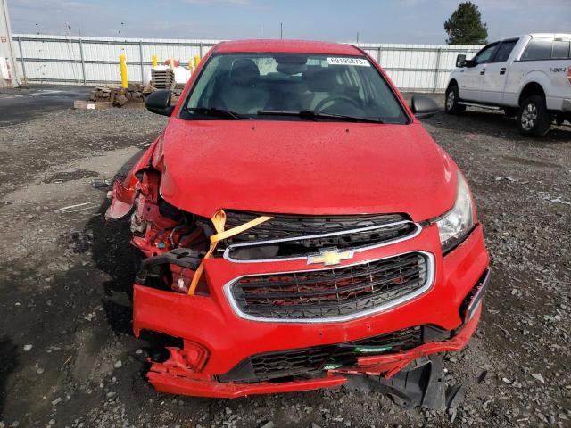 1G1P15SGXF7237381 - 2015 CHEVROLET CRUZE L RED photo 5