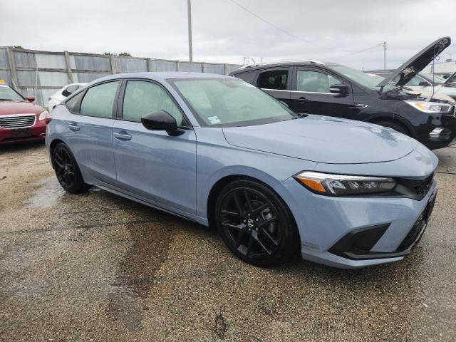 19XFL2H84RE020876 - 2024 HONDA CIVIC SPORT BLUE photo 4