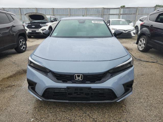 19XFL2H84RE020876 - 2024 HONDA CIVIC SPORT BLUE photo 5