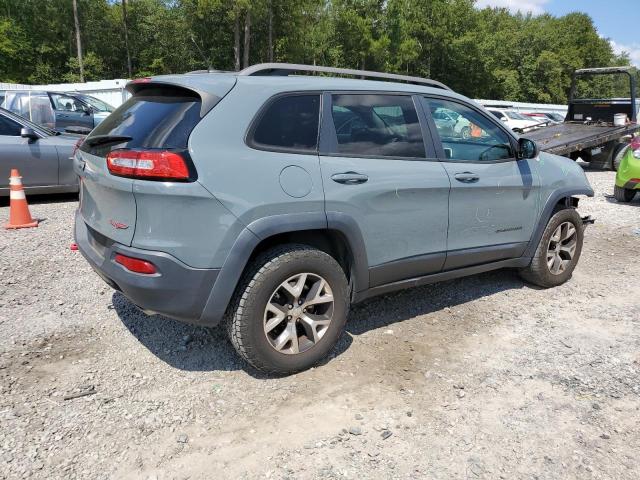 1C4PJMBS7EW146224 - 2014 JEEP CHEROKEE TRAILHAWK GRAY photo 3