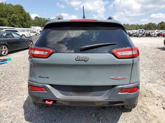 1C4PJMBS7EW146224 - 2014 JEEP CHEROKEE TRAILHAWK GRAY photo 6