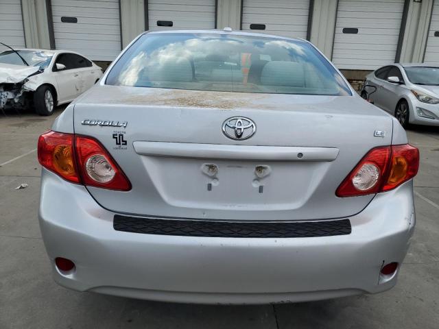 2T1BU4EE9AC497971 - 2010 TOYOTA COROLLA BASE SILVER photo 6