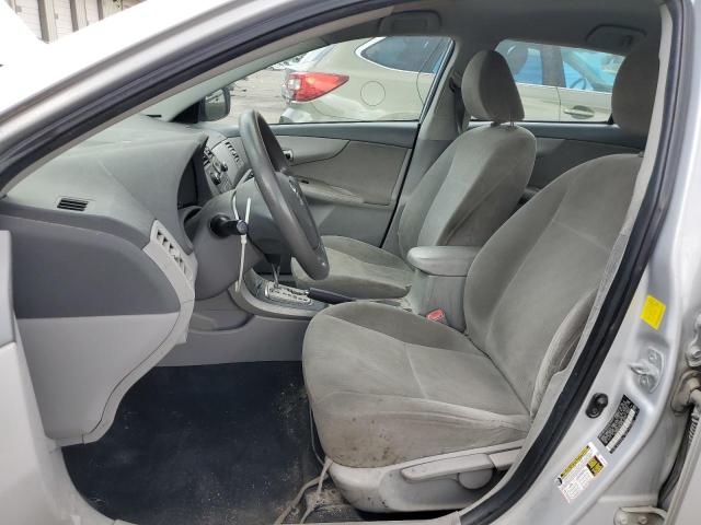 2T1BU4EE9AC497971 - 2010 TOYOTA COROLLA BASE SILVER photo 7