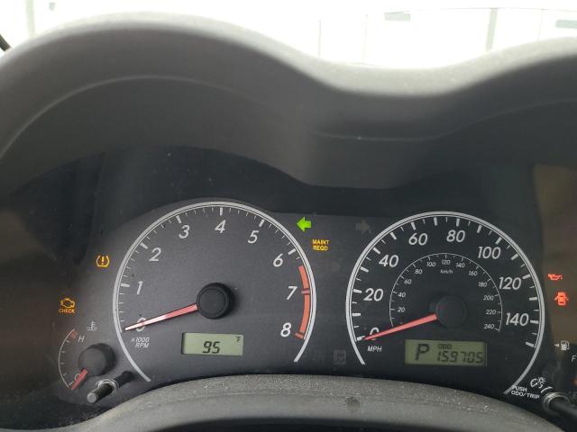 2T1BU4EE9AC497971 - 2010 TOYOTA COROLLA BASE SILVER photo 9