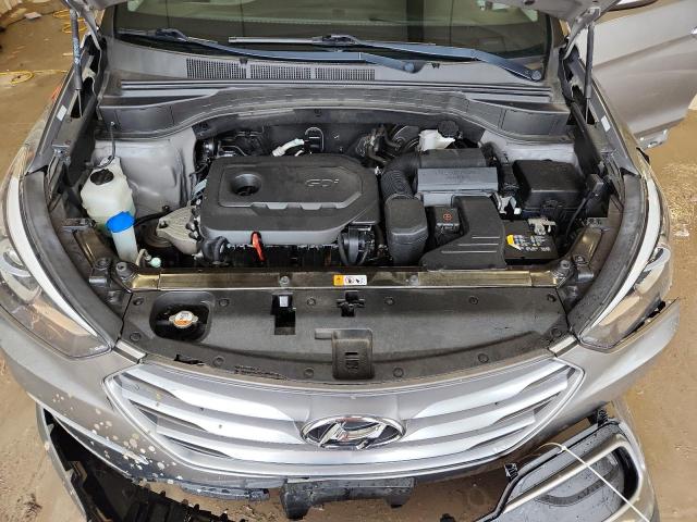 5XYZTDLB0JG538549 - 2018 HYUNDAI SANTA FE S GRAY photo 12