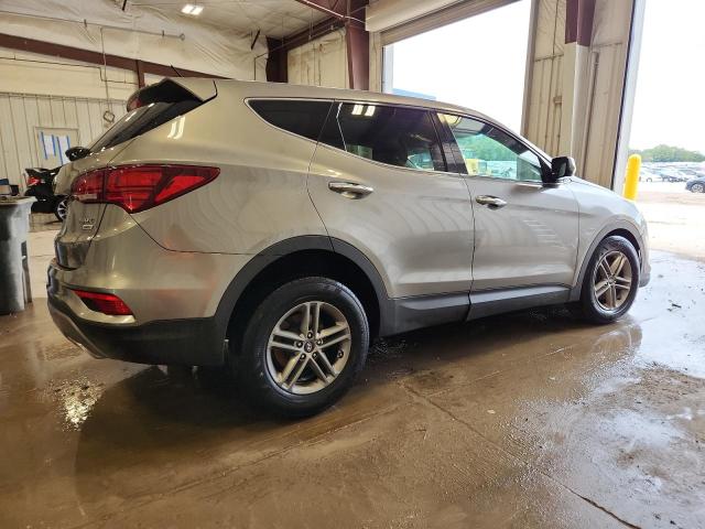 5XYZTDLB0JG538549 - 2018 HYUNDAI SANTA FE S GRAY photo 3