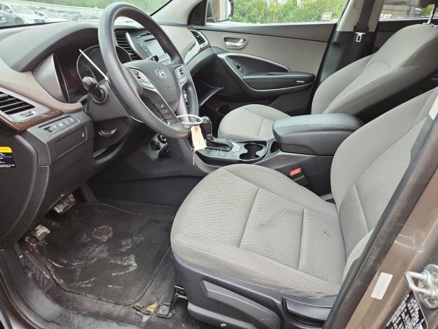 5XYZTDLB0JG538549 - 2018 HYUNDAI SANTA FE S GRAY photo 7