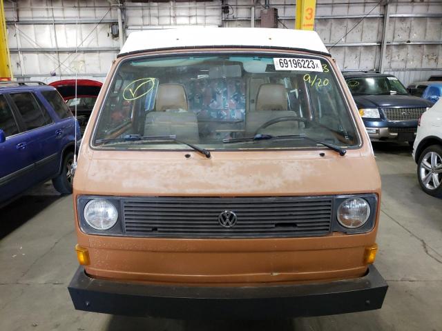 WV2ZA0256BH087261 - 1981 VOLKSWAGEN KOMBI CAMPER ORANGE photo 2