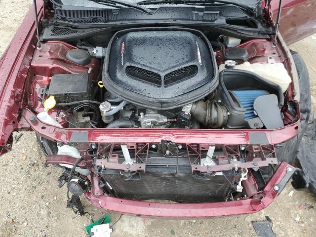 2C3CDZFJ5LH106115 - 2020 DODGE CHALLENGER R/T SCAT PACK BURGUNDY photo 11