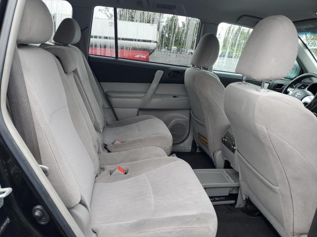 5TDBK3EH9DS262296 - 2013 TOYOTA HIGHLANDER BASE Schwarz Foto 10