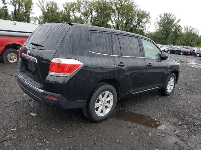 5TDBK3EH9DS262296 - 2013 TOYOTA HIGHLANDER BASE Schwarz Foto 3