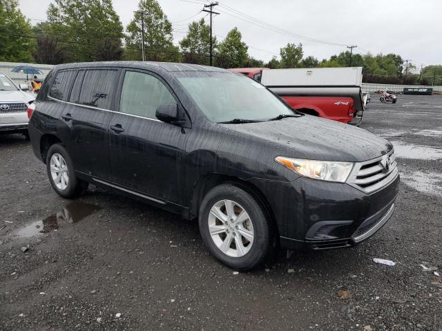 5TDBK3EH9DS262296 - 2013 TOYOTA HIGHLANDER BASE Schwarz Foto 4