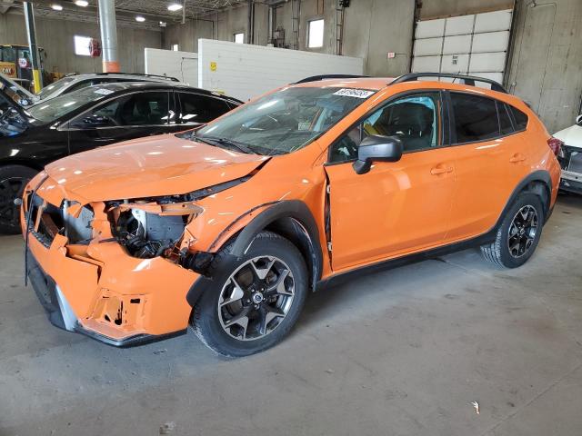 JF2GTAAC4JH204292 - 2018 SUBARU CROSSTREK ORANGE photo 1